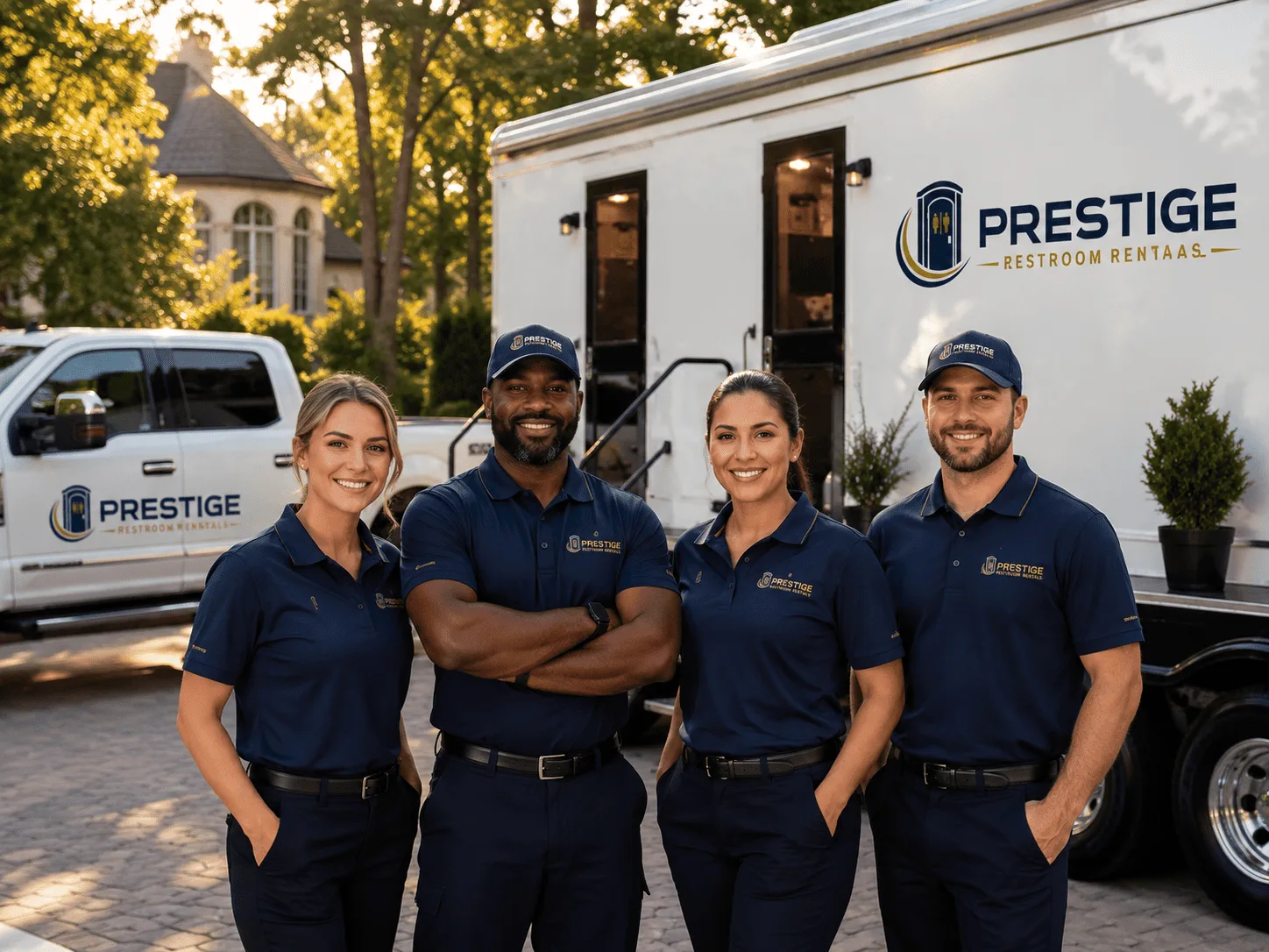Trusted Luxury Portable Restrooms company in Clontarf, MN